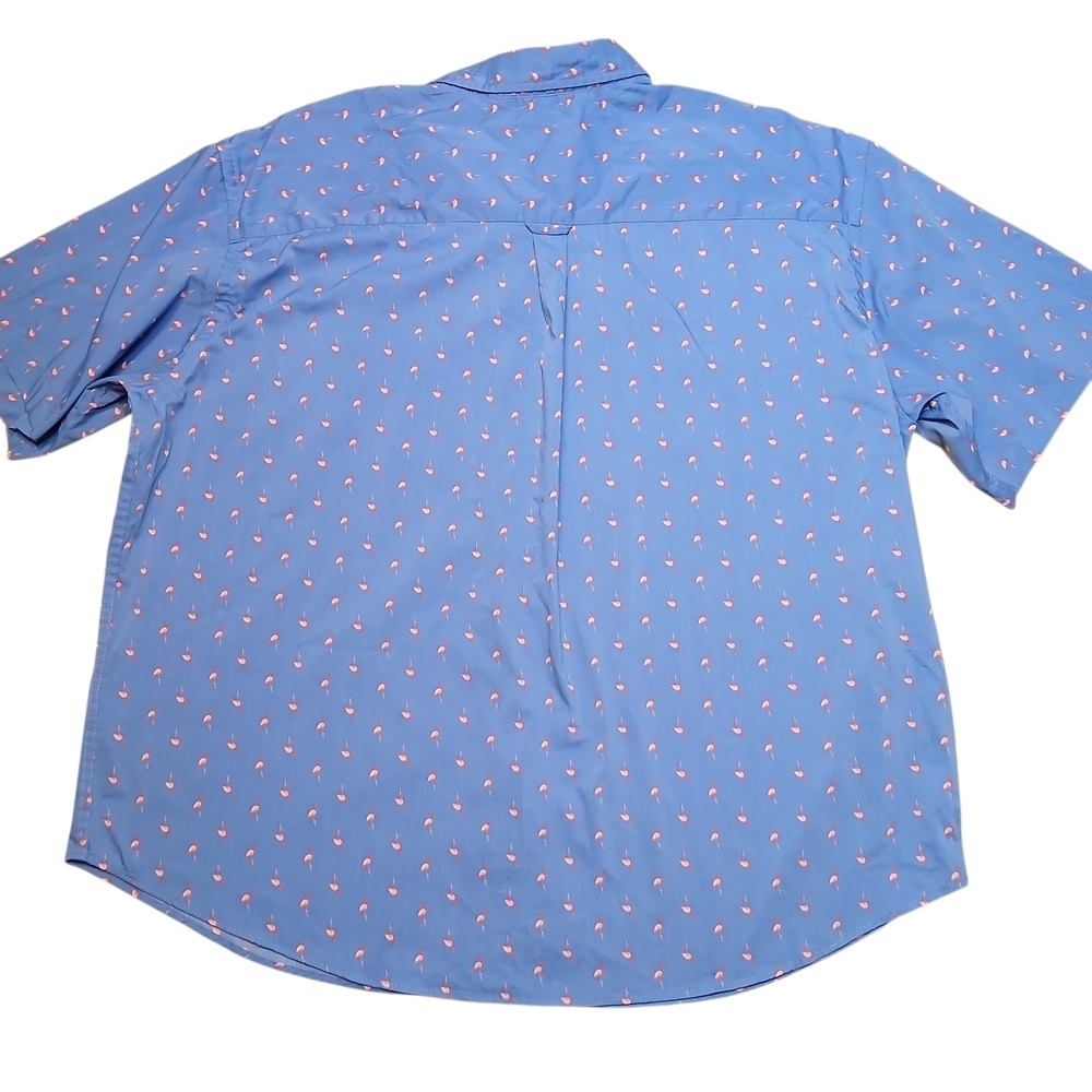 IZOD Flamingo Button Down Shirt - Picture 2 of 7